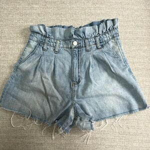 BlankNYC Size 29 Denim Paperbag Shorts